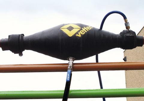 flange drainage bag