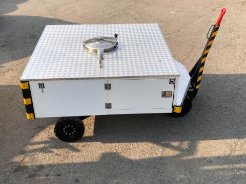Cart for aircraft potable water supply
